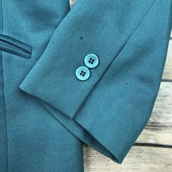 Pendleton Virgin Wool Three Button Blazer Jacket - Picture 4 of 10